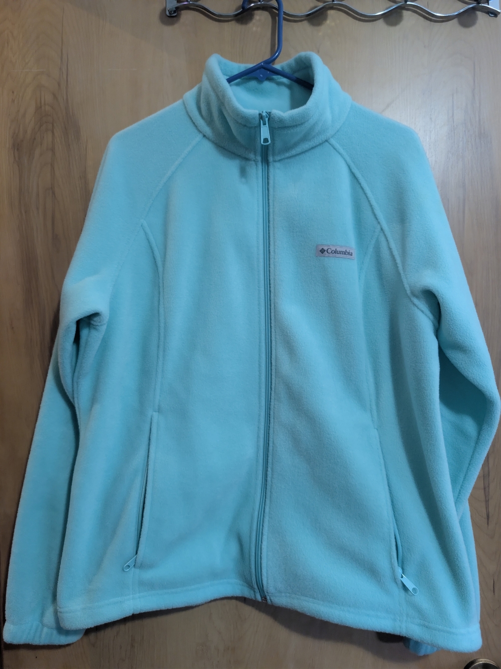 Columbia Aqua Full-Zip Teddy Fleece Jacket
